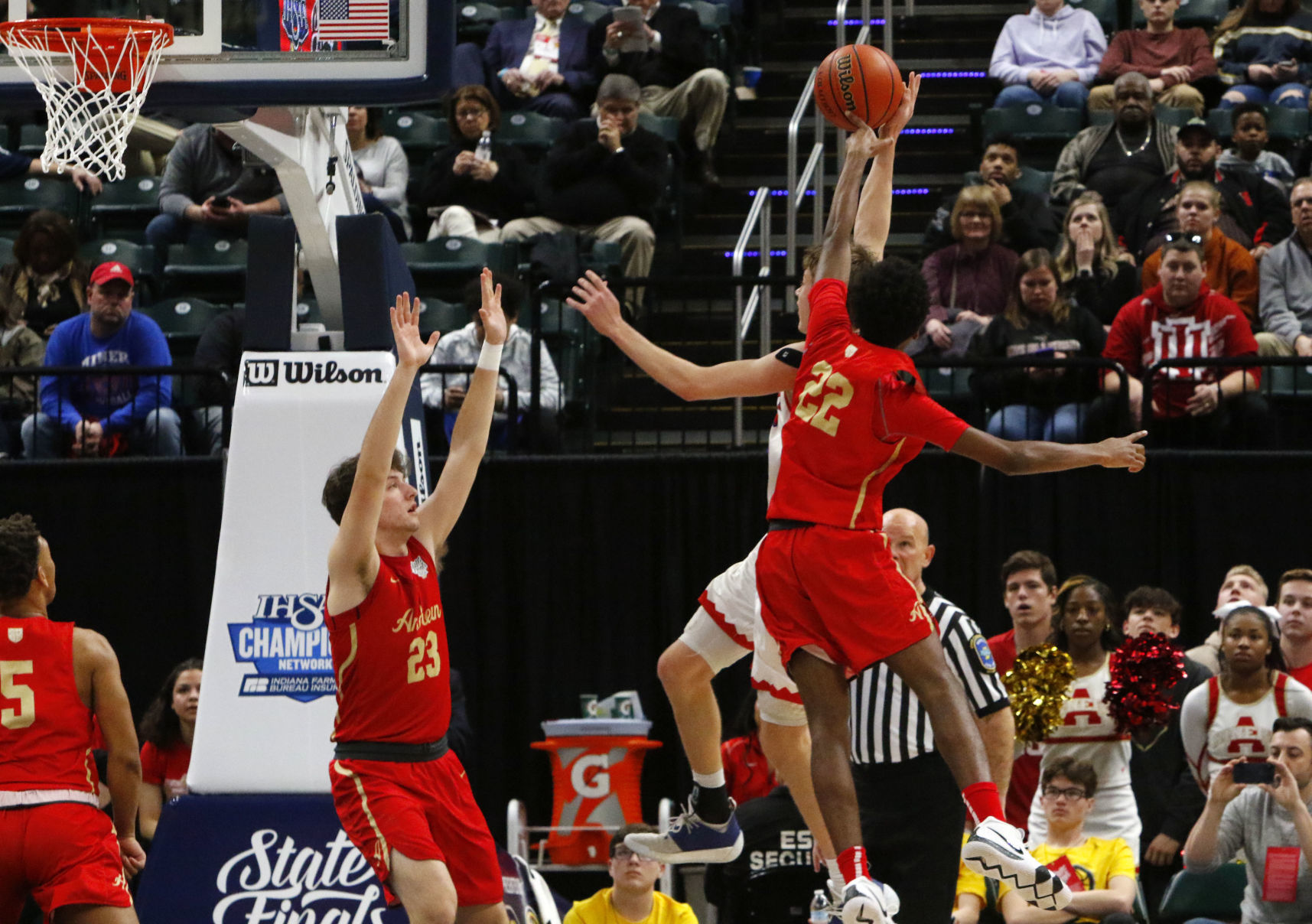 Gallery: Boys basketball Class 2A state final - Andrean vs. Linton-Stockton